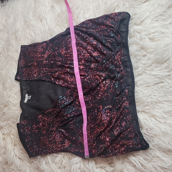 Ecote Surplice Front Mixed Boho Print Sleeveless Chiffon Back Top Medium - Picture 5 of 9